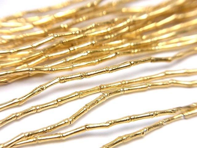 Tube Karen argent 4x1x1mm en or laminé 18 carats (environ 64 cm)