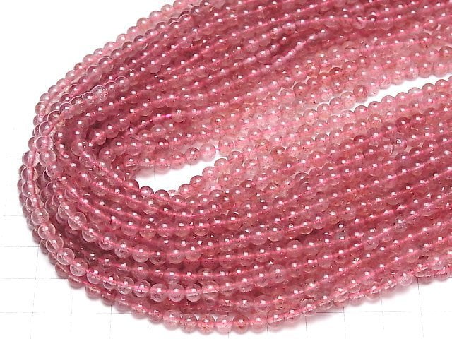 Rosa Epidot AA++ runde 4mm 1strang Perlen (ca. 15 Zoll/36 cm)