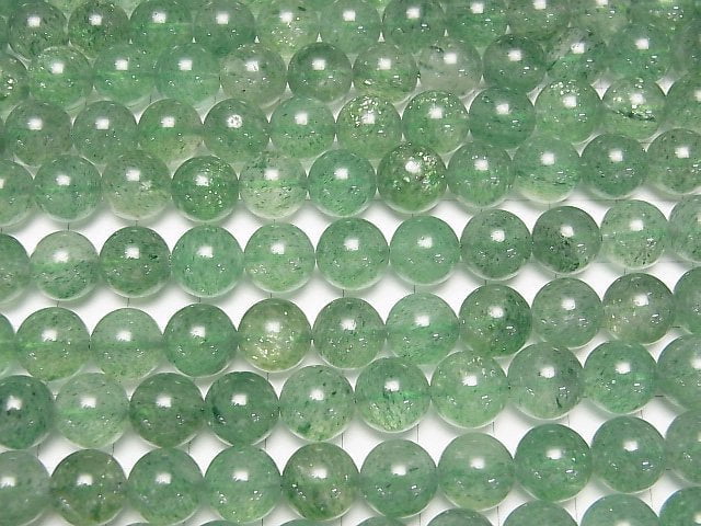 Grüner Aventurin AAA- Rund 10mm halbe oder 1Strang Perlen (ca. 15inch/36cm)