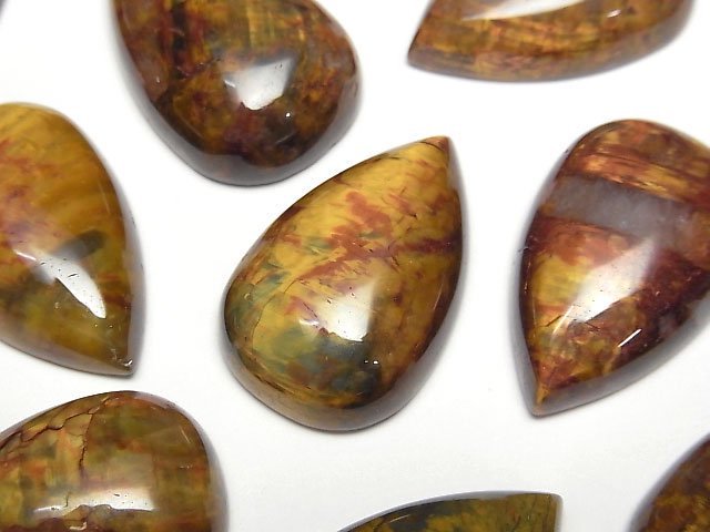 彼得石 AAA 梨形素面切割寶石 29x19mm 1顆