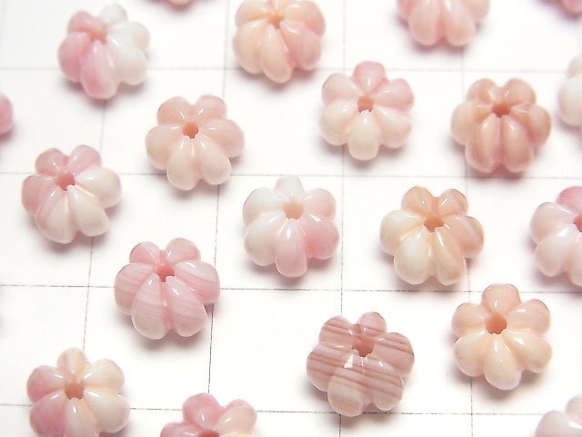 皇后海螺殼 AAA 南瓜形 8x7mm 3顆