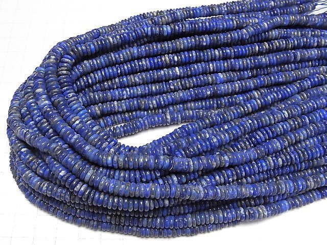 Lapislazuli AA Rondelle 6x6x2mm 1 Strang Perlen (ca. 15 Zoll/37 cm)