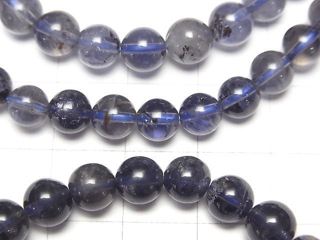 堇青石 AA++ 圓珠 5mm,6mm,7mm,8mm 手鍊