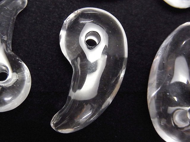 Crystal AAA- Comma Shaped Bead 28x15mm 1pc