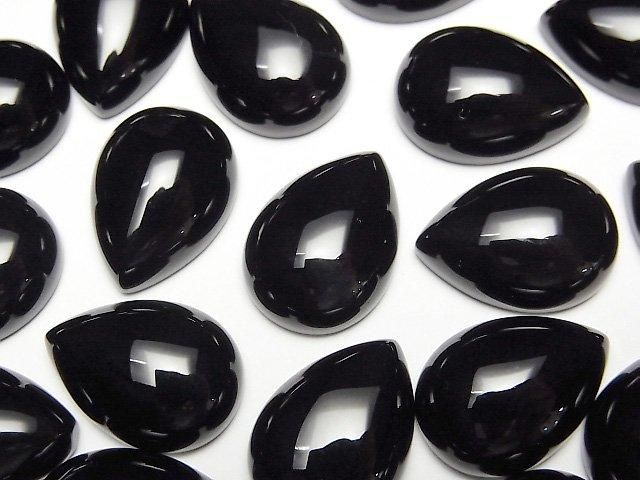 縞瑪瑙 AAA 梨形素面 16x12mm 3顆