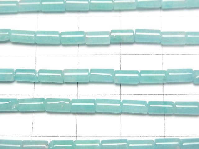 秘魯天河石 AAA- 管珠 6x3x3mm 半串或一串珠子 (約15英吋/38公分)