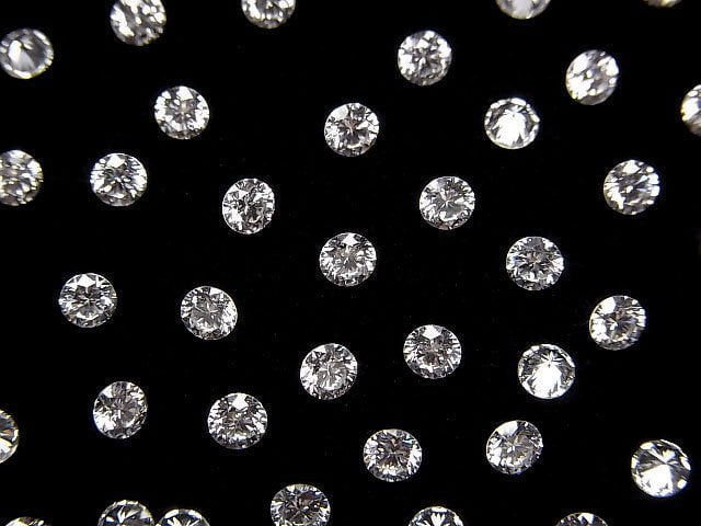 實驗室培育鑽石 裸石 圓形明亮式切割 3x3毫米 1顆
