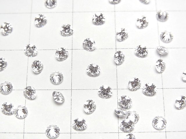實驗室培育鑽石 裸石 圓形明亮式切割 3x3毫米 1顆