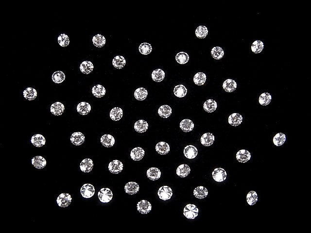 Laborgezüchteter Diamant Lose Stein Rund Brillant Schliff 3x3mm 1Stück