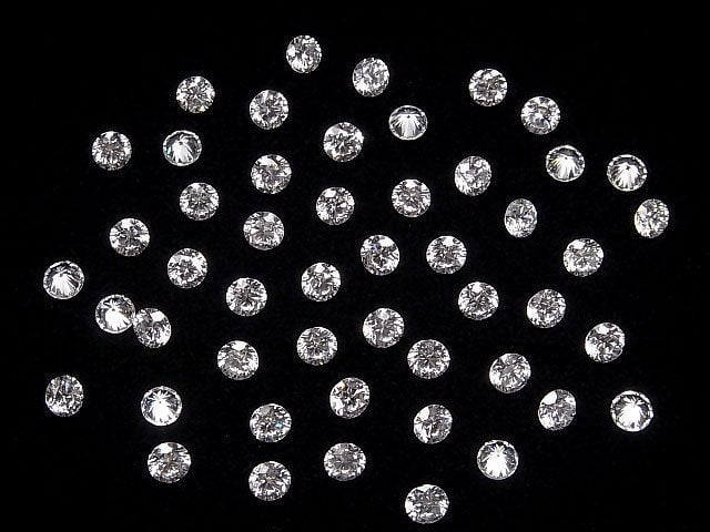 Laborgezüchteter Diamant Lose Stein Rund Brillant Schliff 4x4mm 1Stück