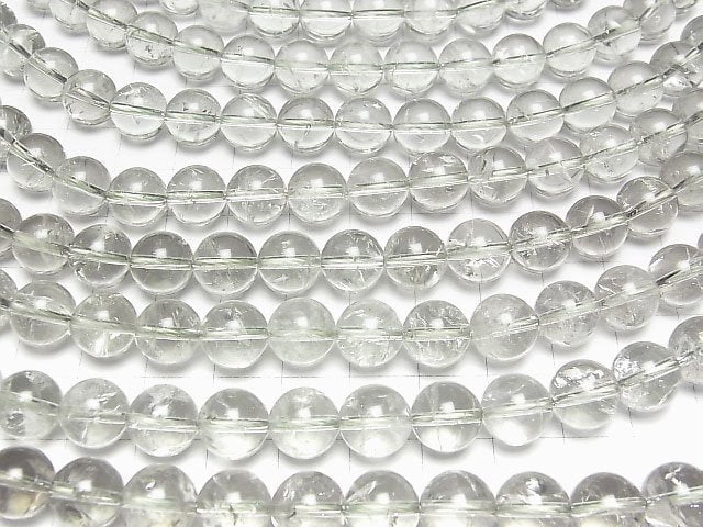 Grüner Amethyst AA++ Rund 10mm 1/4-1strang Perlen (ca. 15 Zoll/38 cm)