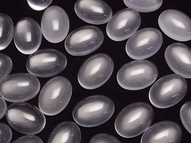 Stern Rosenquarz AAA Oval Cabochon 18x13mm 1Stück