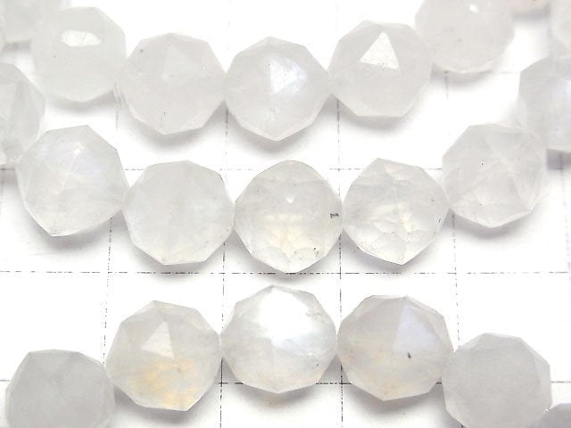 高品質!皇家藍月光石 AA+ 星面切割圓珠 9.5mm 手鍊