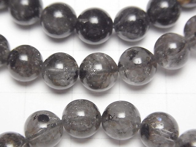 鑽石石英圓珠 8mm 手鍊