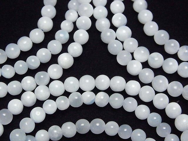 冰種海紋石AA級圓珠5mm一串 (手鍊)
