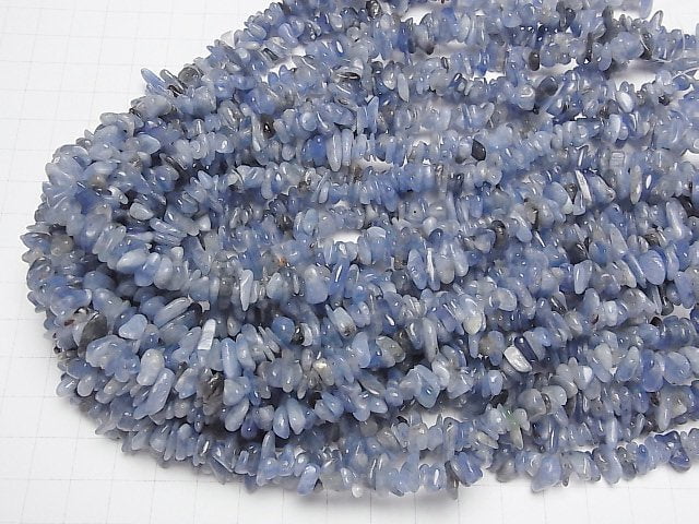 Kyanit AA Chips (Kleine Nuggets) 1strang Perlen (ca. 15 Zoll/37 cm)