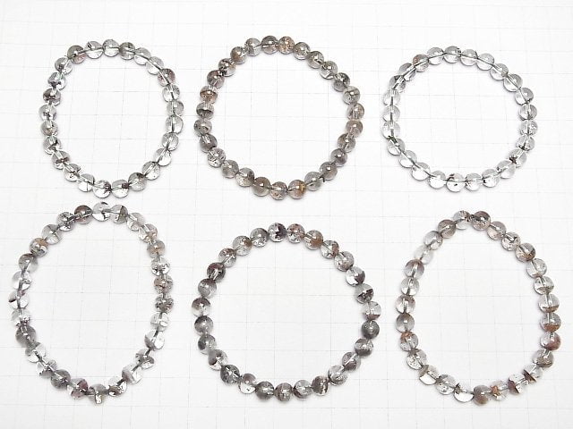 Gartenquarz AAA- Runde 7mm Armband