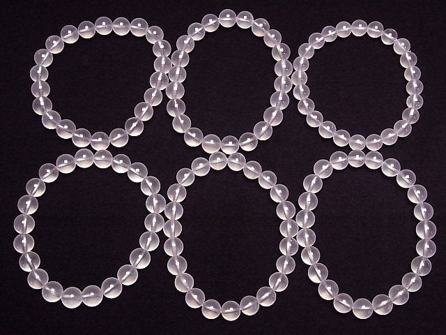 Hochwertiges Rosenquarz AAA Rund 8mm Armband