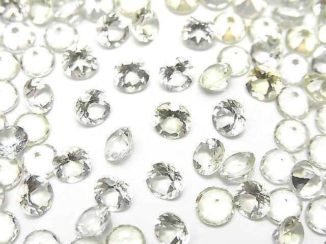 High Quality Heliodor AAA- Loose stone Round Faceted 5x5mm 3pcs