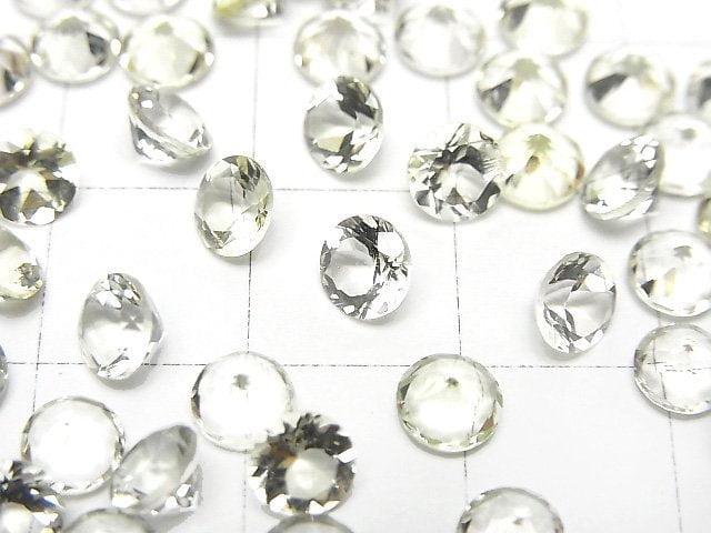 High Quality Heliodor AAA- Loose stone Round Faceted 5x5mm 3pcs