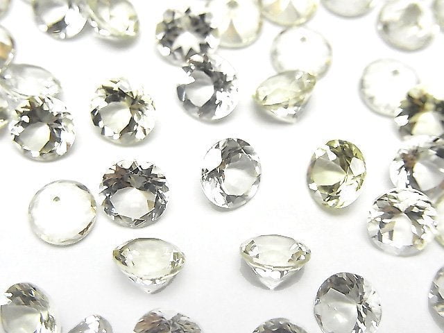 High Quality Heliodor AAA- Loose stone Round Faceted 6x6mm 2pcs