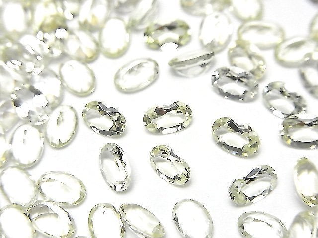 High Quality Heliodor AAA- Loose stone Oval Faceted 6x4mm 3pcs