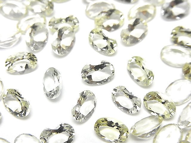 High Quality Heliodor AAA- Loose stone Oval Faceted 7x5mm 2pcs
