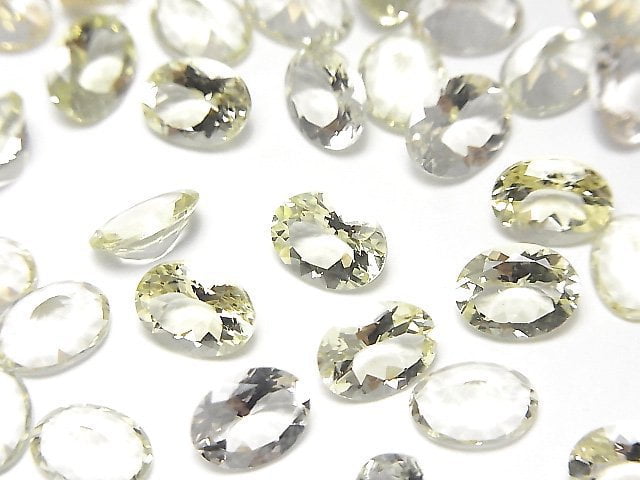 High Quality Heliodor AAA- Loose stone Oval Faceted 8x6mm 2pcs