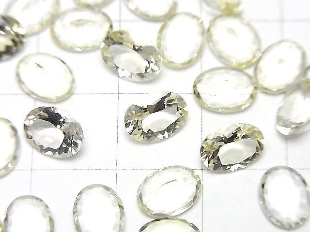 High Quality Heliodor AAA- Loose stone Oval Faceted 8x6mm 2pcs