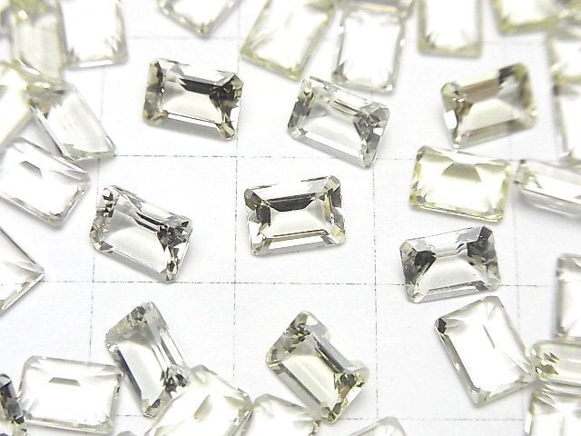 High Quality Heliodor AAA- Loose stone Rectangle Faceted 7x5mm 2pcs