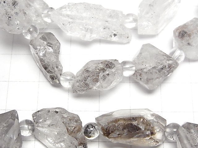 Pakistan Oil in Quartz Rough Rock Bracelet