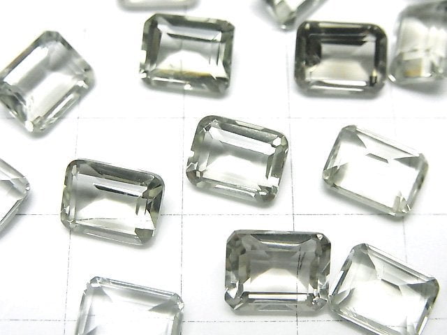 高品質綠紫水晶 AAA 裸石 矩形刻面 9x7mm 3顆