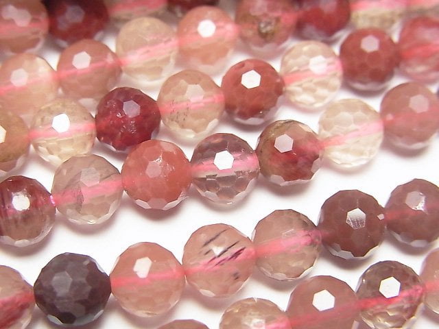 高品質!安山石 AA++ 128切面圓珠 6mm 半串或一串(約15英吋/36公分)