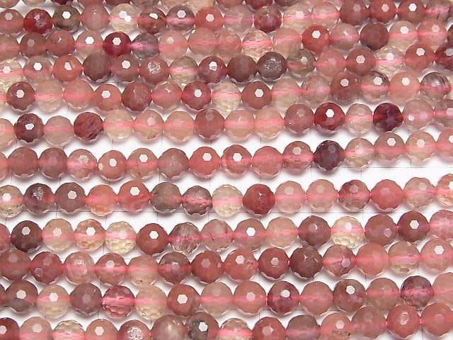 Hochwertig! Andesin AA++ 128 facettierte Runde 6mm halb oder 1Strang Perlen (ca. 15 Zoll/36cm)