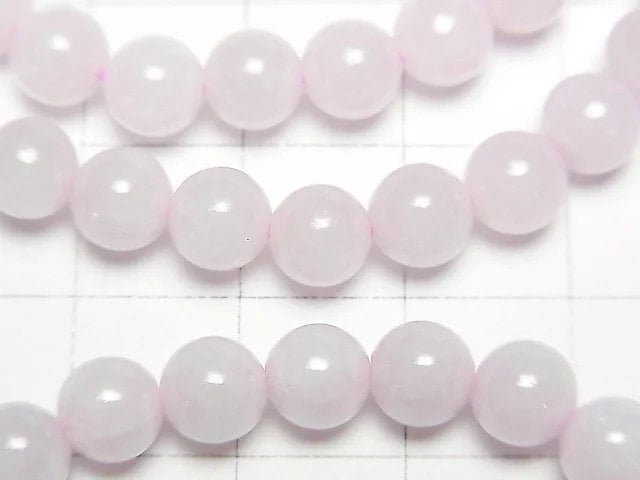 AAA級薰衣草翡翠 - 圓珠 6mm 手鍊