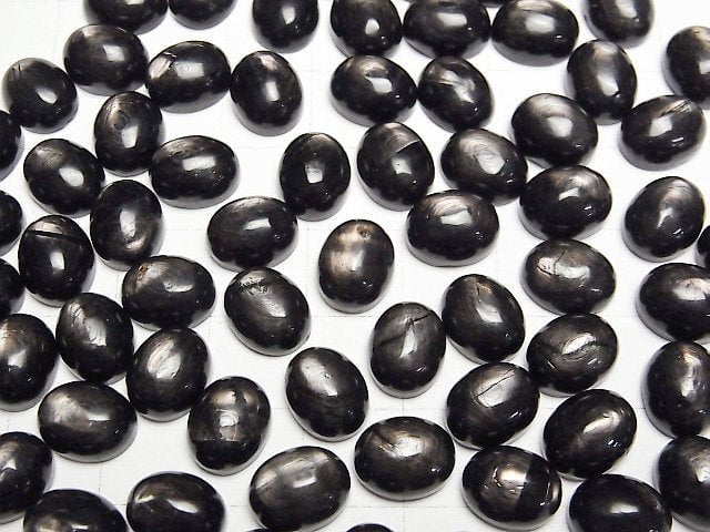 Hypersthen AAA Oval Cabochon 10x8mm 2 Stück