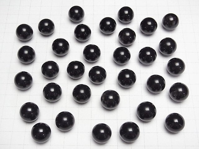 Morion Kristallquarz AAA-Kugel, rund 15mm 1Stk