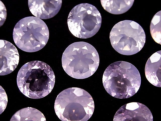 High Quality Scorolite AAA Loose stone Round Faceted 10x10mm 1pc