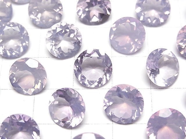 High Quality Scorolite AAA Loose stone Round Faceted 10x10mm 1pc