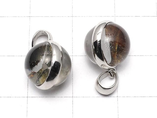 肯亞 Sericho 橄欖隕石吊墜 圓形 11mm 純銀925