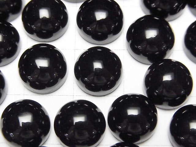 茶晶 AAA- 圓形素面蛋面 10x10mm 3顆