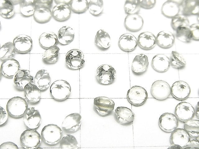 高品質綠紫水晶 AAA 散裝寶石 圓形刻面 4x4mm 10顆