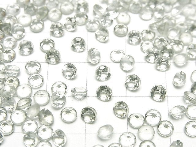 Hochwertiger grüner Amethyst AAA lose Steine rund facettiert 4x4mm 10 Stück