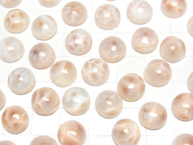 Thomsonit Runde Cabochon 10x10mm 1Stk