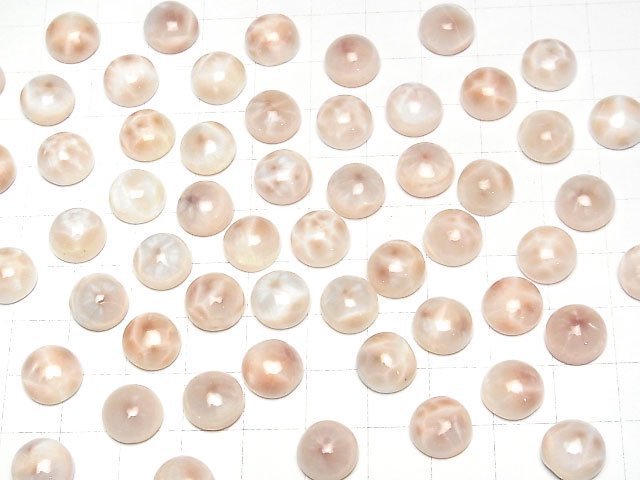 Thomsonit Runde Cabochon 10x10mm 1Stk