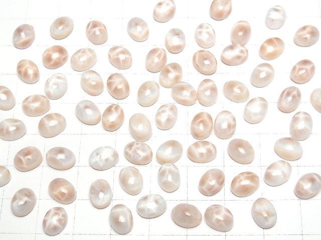 Thomsonit Ovaler Cabochon 8x6mm 5Stk