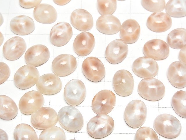 Thomsonit Ovaler Cabochon 10x8mm 2Stk
