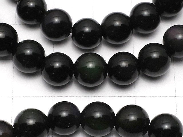 彩虹黑曜石 AAA 圓珠 8mm 手鍊