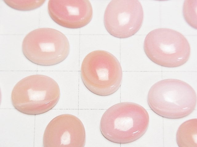 高品質女王鳳螺殼 AAA 橢圓形素面蛋面 12x10mm 1顆