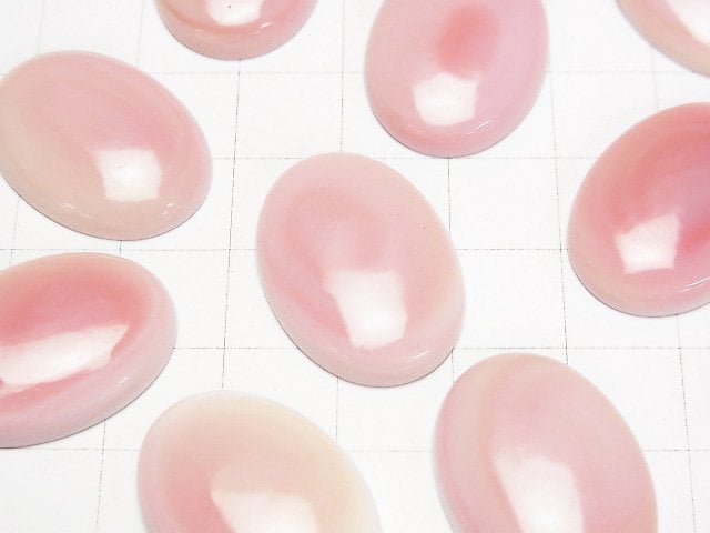 高品質鳳凰螺殼 AAA 橢圓形素面蛋面 25x18mm 1顆